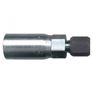 Quality SAE 100R1 Hydraulic Hose Fittings Flareless Coupling Cr3 Plated wholesale
