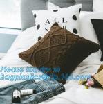 White and Silver Double Sides Colors Sublimation Cushion Cover Blanks Sequin