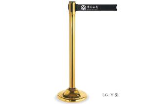 Quality Stainless Steel Railing Stand Silver/Golden Crowd Control Stanchion with Tabby Retractable Belt Rust-Resistant wholesale
