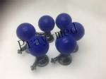 Multifuction 6 Pieces Chest ECG Suction Electrodes For Adult / Pediatric