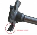 2.5mm slot cutter for T-molding