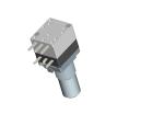 DIP Mount PCB Lug Rotary Multi Turn Potentiometer 300-3MK Resistance Round Shaft