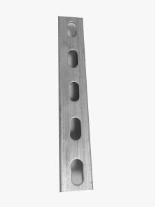 Quality 82*41mm Slotted Galvanized Strut C Channel Steel Channels For Engineering purlins wholesale