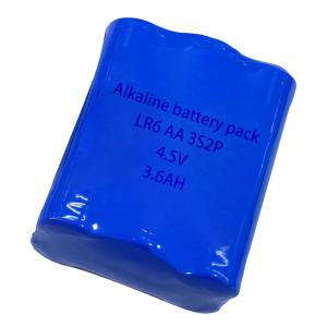 Quality 4.5V AA LR6 Alkaline Battery 2600mah REACH Approval Dry Type Battery Pack wholesale
