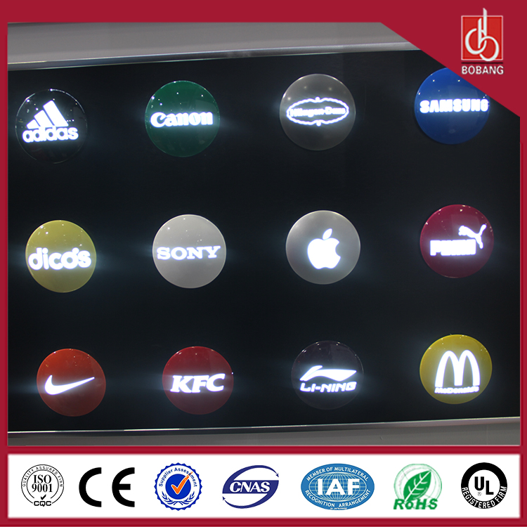 Advertising plastic acrylic LED light box vacuum forming