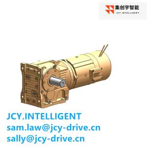 Quality Bevel Helical Gear Drive Electric Motor Unit 37kw 36.25 K127 DRN225S4/BE32HR/TF wholesale