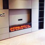 1800mm Flush Mount Electric Fireplace Without Heat Energy