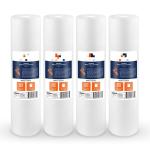Filtration with 10PK of Big Blue 1 Micron 20" x 4.5" Sediment Water Filter