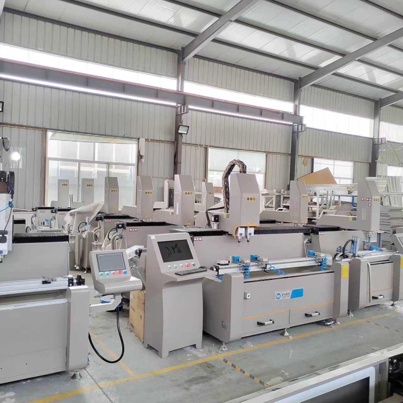 Deep Hole Drilling Machine 3.2m Aluminum 3 Axis Machining Center