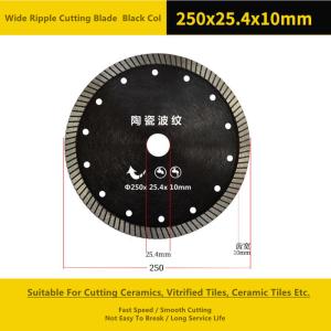 Quality 250mm Black Diamond Cut Circular Saw Blade With Steel Core wholesale