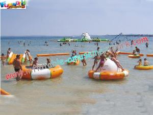 Quality Children And Adults Inflatable Water Parks Inflatable Saturn Rocker wholesale