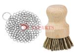 Heavy-Duty Cleaning Ring Cast Iron Cleaner Chainmail