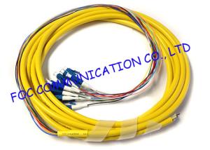 Quality Fan Out LC / UPC pigtail fiber optic 12 Core With High Tensile Strength wholesale