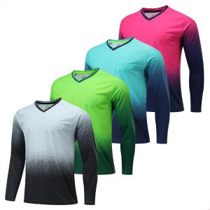 Quality Moisture-Wicking Soccer Team Jersey Adult Size L Dynamic Design Standard Thickness wholesale