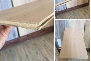 Quality 3 layers oak laminated solid timber flooring wholesale