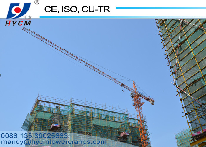 Supply QTZ100(6013) 6tons Hammerhead Topkit Tower Crane With Cabin in Dubai