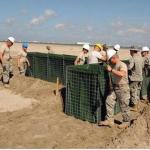 Anti Blast Wall Concrete Cage Sand Container Net Barrier Explosion Proof