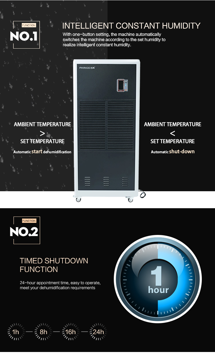 3500m3/h Industrial Dehumidifier For Greenhouse Agricultural