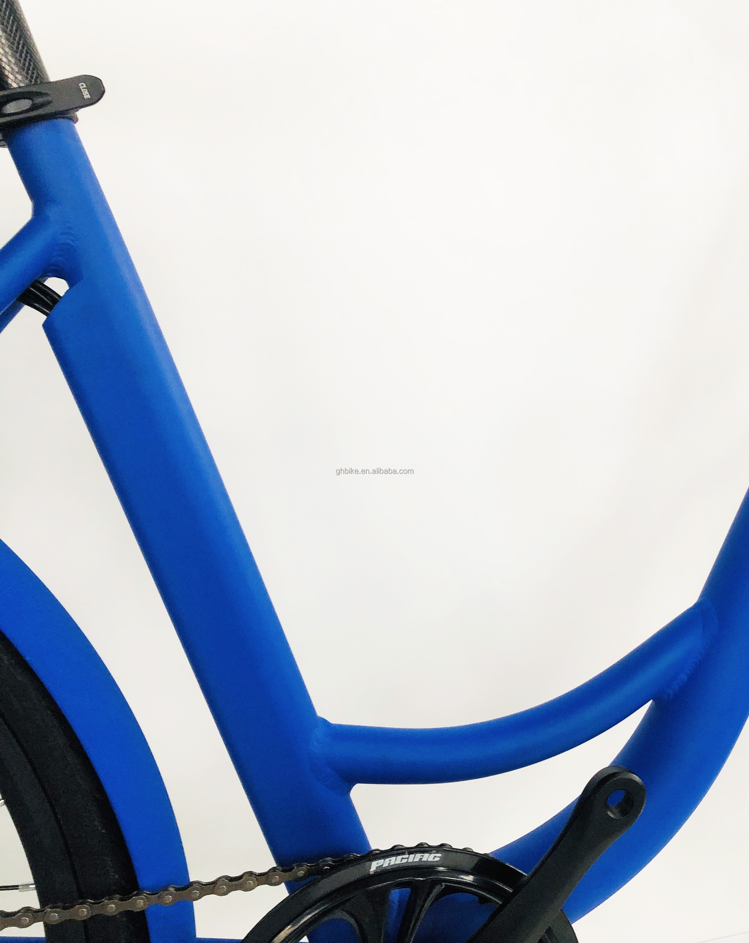 500W 48V 14AH Lithium Battery Rear Rack 50KM/H Women Girl Step Thru Electric City Bike