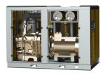 Rotary Screw Type 150HP Two Stage Air Compressor 2500*1800*1800 Mm 3300KGS