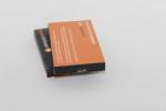 customized lcd video business cards with hard cover , A4 / A5 size