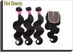 Natural Black Grade 6A Virgin Hair , Softy Hair Extension