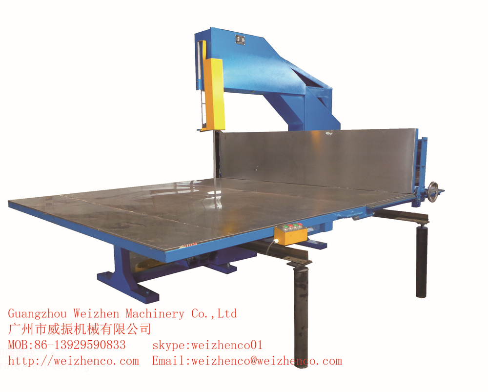 Semi-automatic Manual Vertical Cutting Machine for EPE/EVA Sponge Cutting Performance