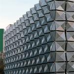 Perforated Aluminum Cladding Panel 300x1200mm Aluminium Facade Panels