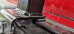 Black Steel Hitch Mount Spare Tire Carrier for Toyota Bike Carrier Modification