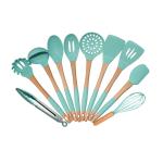 Heat Resistant Silicone Spatula Kitchenaid Utensils Eco Friendly 10 Pieces