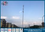 ISO Hot Dip Galvanized Telecommunication Towers 2.3-18mm Wall Thickness