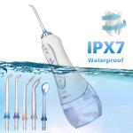 FCC Cordless Water Flosser Oral Irrigator , Portable Dental Water Flosser