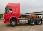 Sinotruk HOWO 6x4 420HP RHD EURO 2 3 Prime Mover Truck With Tractor Head