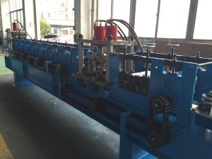Quality Carbon Steel , GI Rack Roll Forming Machine Angle Size 65mm Shaft Dia wholesale