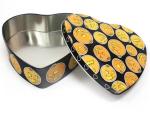 Decorative D Shape Tin Box for Sale