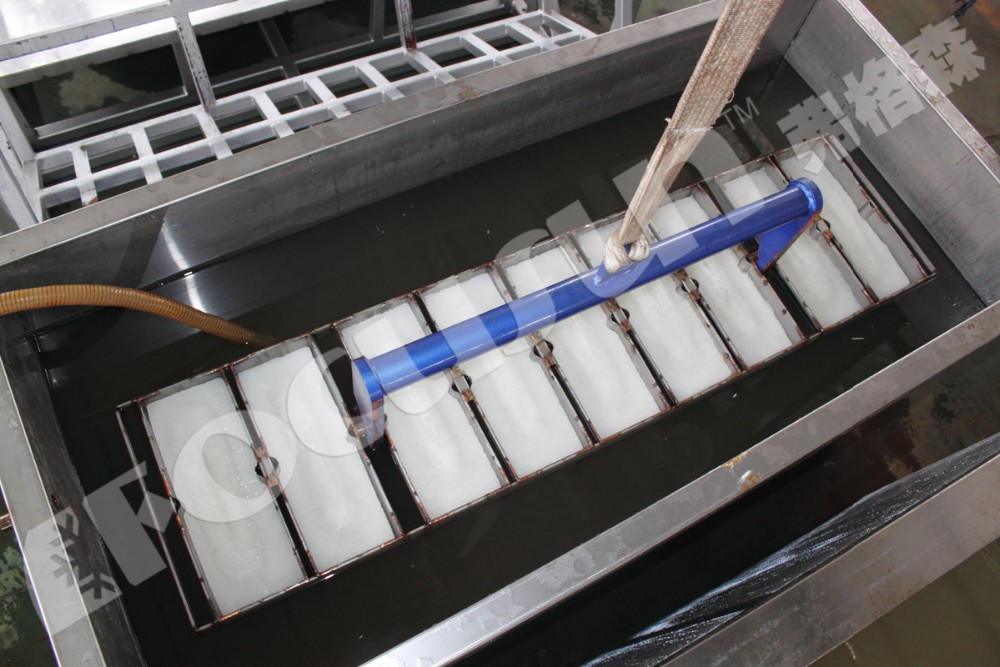 Industrial 100MT Brine Technology Block Ice Machine with and Simens Control System
