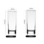 OEM Crystal Whisky Wedding Champagne Drinking Water Glasses 72*120mm