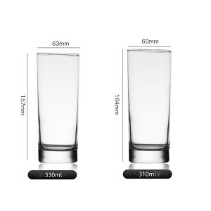 Quality OEM Crystal Whisky Wedding Champagne Drinking Water Glasses 72*120mm wholesale