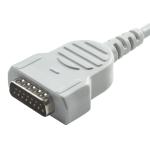 Flexible GE Healthcare Marquette EKG Trunk Cable 22341809 for Adult/Pediatric