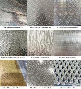 Quality Stucco Aluminum Embossed Plate Orange Skin Sheet For Refrigerator Chest Freezer wholesale