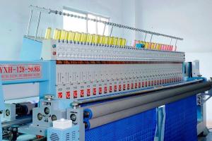 Quality 50 Needles 1000RPM Embroidery Quilting Machine For Bed Cover wholesale