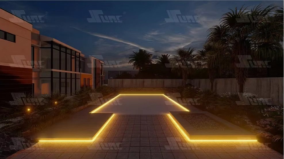 Flexible Solar LED Strip Lights Waterproof Solar Powered Strip Lights Rechargeable