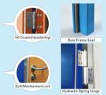 Galvanized Steel Door Panel Sheet Material And Air Tightness For Aluminum Swing
