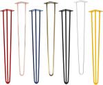 Rubber Floor Protector Heavy Metal Duty Hairpin Furniture Legs for Table