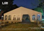White PVC Cover 6061 T6 Outdoor Event Tents For Wedding Celebrations