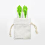 Sublimation Blank Linen Easter Drawstring Bunny Bag For Easter Day