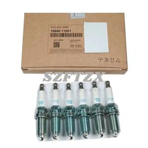 Quality 1884011051 Auto Spark Plugs 6Pcs For HYUNDAI SANTA FE GENESIS KIA SORENTO RONDO wholesale