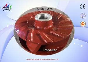 Quality 550DT - A75 Pump Impeller , High Chrome Casting Slurry Pump Parts wholesale