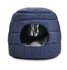 Quality 2 in 1 Foldable Cat Bed Sustainable Breathable Animal Cat Tent House Cat Cave Carriers wholesale