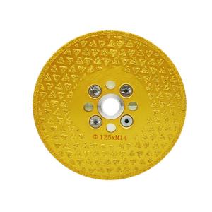 Quality Dual Side 125mm Brazed Diamond Saw Blades 1.6mm For Masonry wholesale